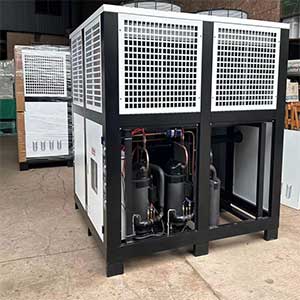 60HP hot and cold integrated machine ready for shipment