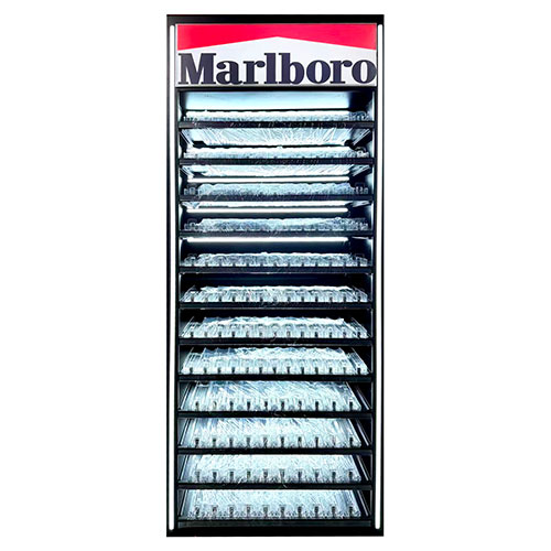 3x1.21x7.5FT(LIGHT BOX STYLE 12 SHELVES)